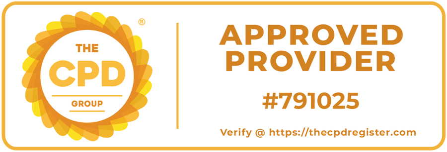 The CPD Group Approved Provider, number 791025