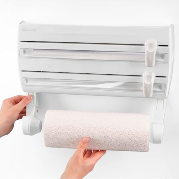 Wall-Mounted Roll Holder White - Image 12