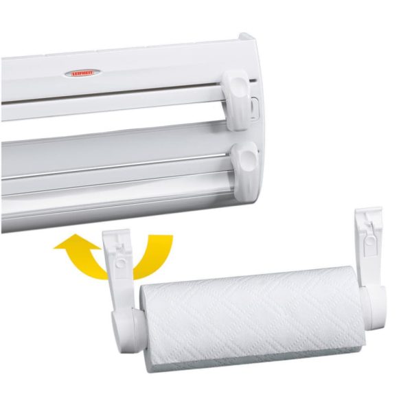 Wall-Mounted Roll Holder White - Image 5
