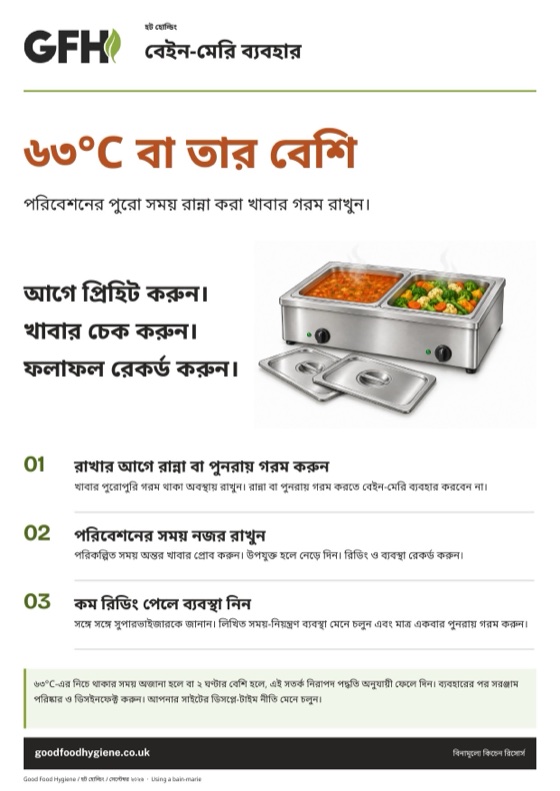 বেইন-মেরি ব্যবহার