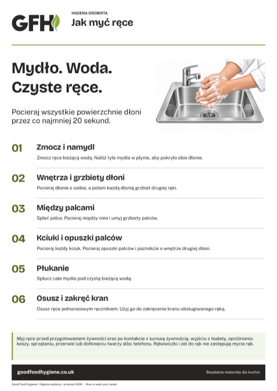 Jak myć ręce