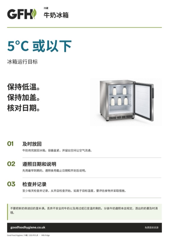 牛奶冰箱