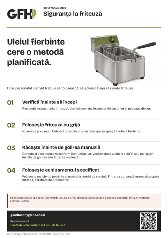 Siguranța la friteuză