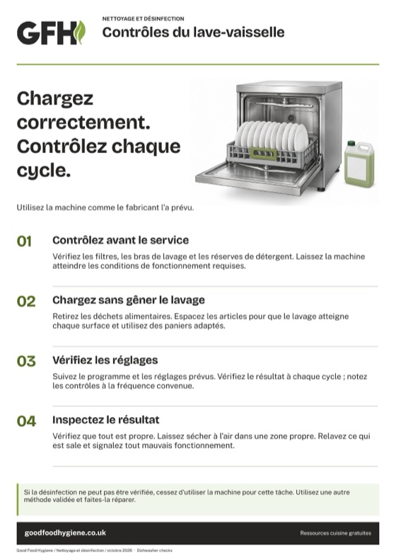 Contrôles du lave-vaisselle
