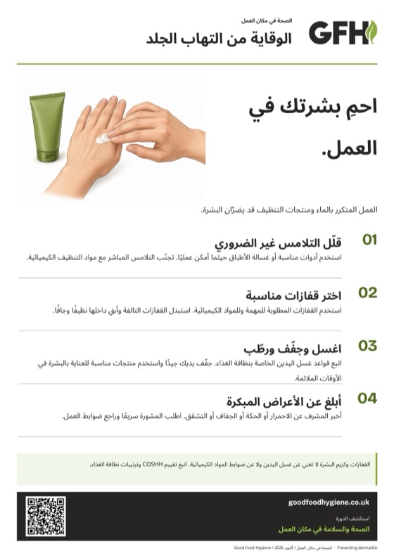 الوقاية من التهاب الجلد