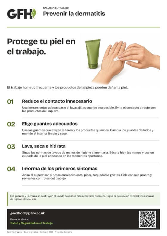 Prevenir la dermatitis